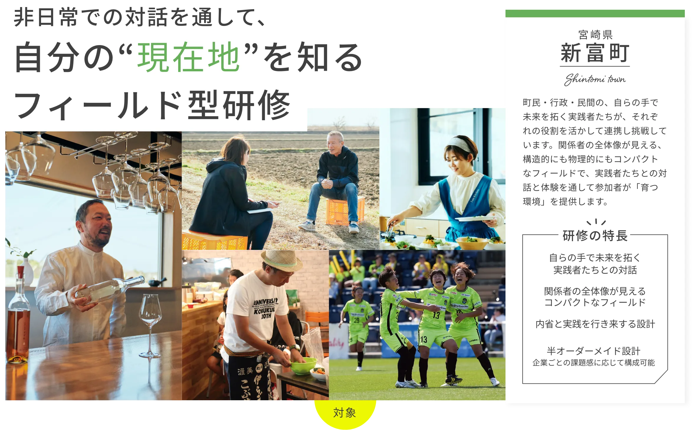 新富 フィールド型研修